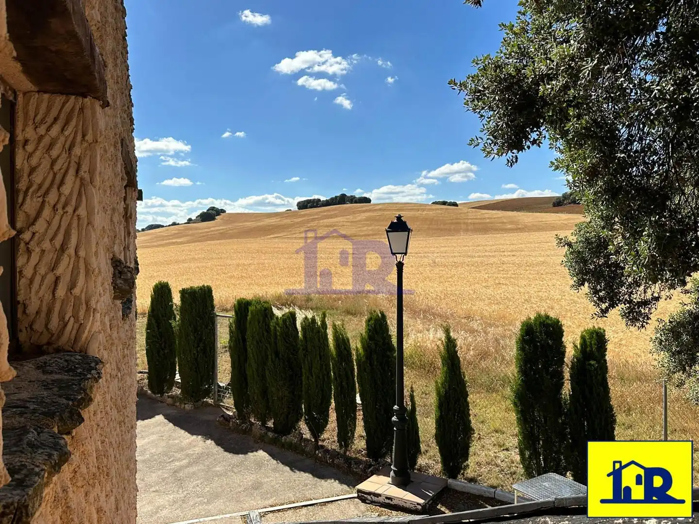 Exterior view of Houses for sale in Villar de Olalla  with Heating, Terrace and Storage room