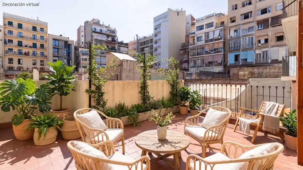 Terrassa de Apartament en venda en Barcelona amb Calefacció, Terrassa i Balcó