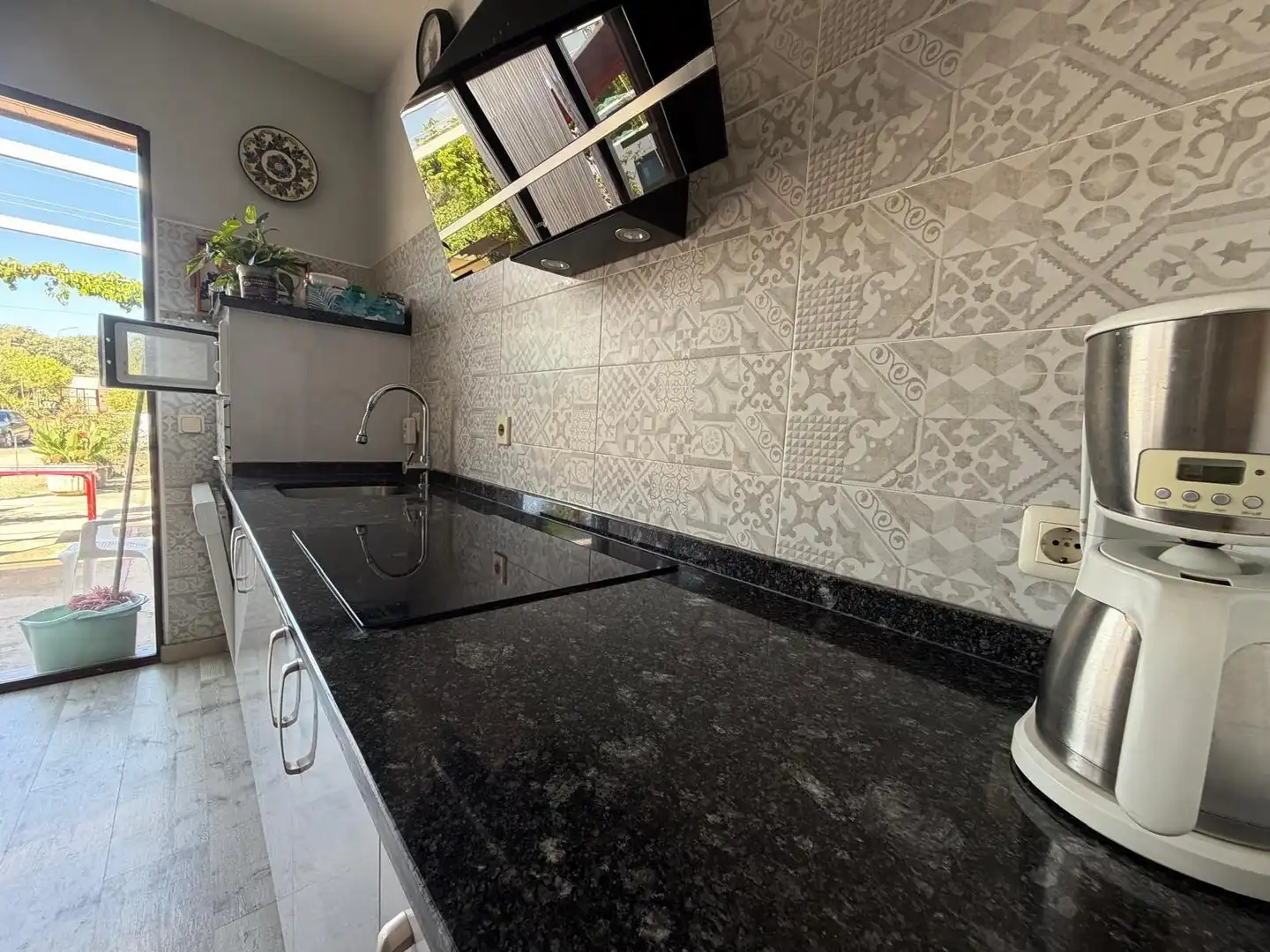 Cocina de Casa o chalet en venta en Casar de Cáceres con Aire acondicionado, Calefacción y Terraza