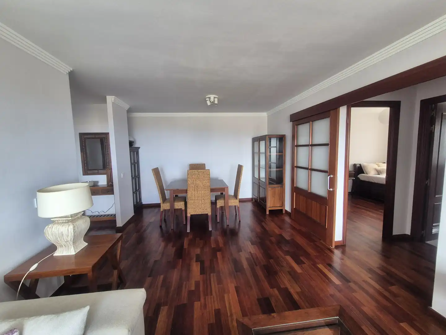 Comedor de Piso de alquiler en Las Palmas de Gran Canaria con Jardín privado, Trastero y Amueblado