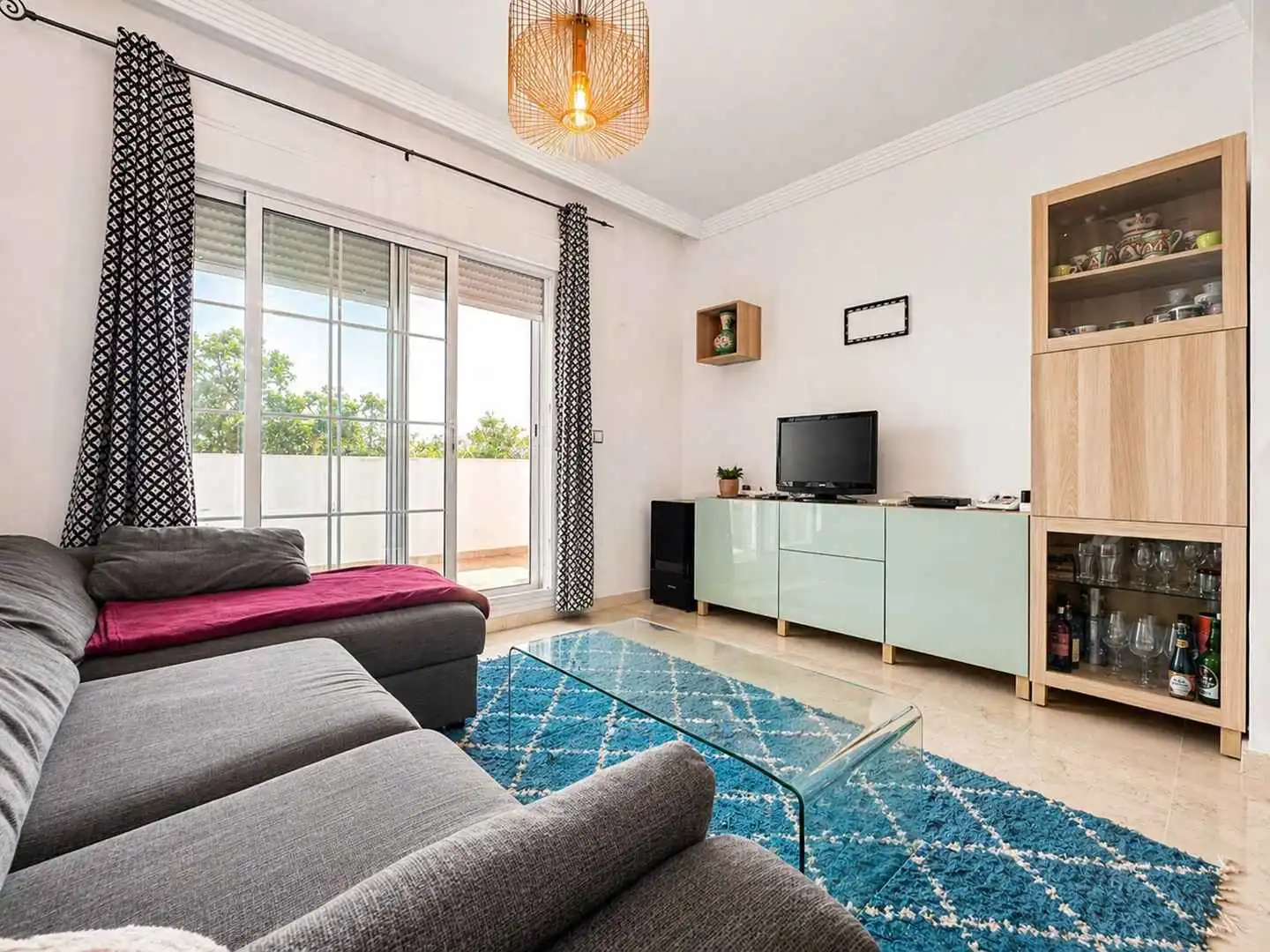 Sala de estar de Apartamento en venta en Torrox con Aire acondicionado, Calefacción y Terraza