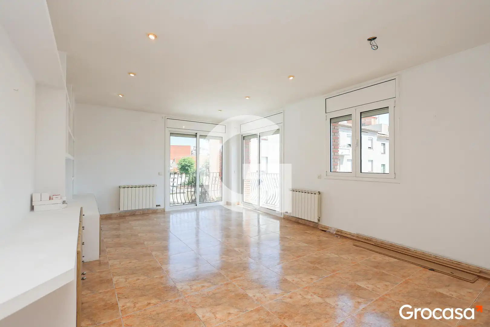Wohnzimmer von Maisonette zum Verkauf in Rubí mit Klimaanlage, Heizung und Terrasse
