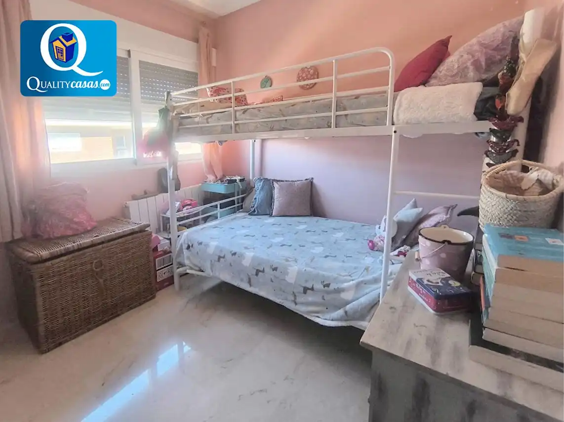 Bedroom of Houses for sale in Mutxamel  with Air Conditioner, Heating and Terrace