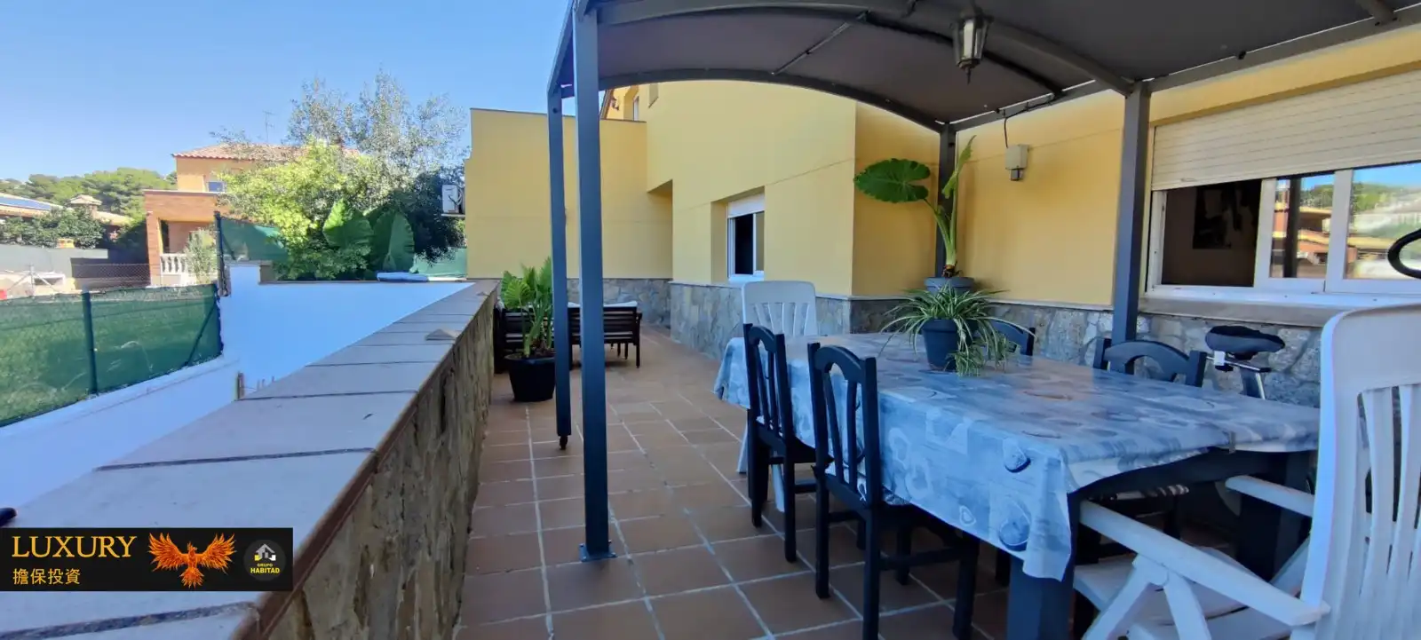 Terraza de Casa o chalet en venta en Cunit con Aire acondicionado, Calefacción y Jardín privado