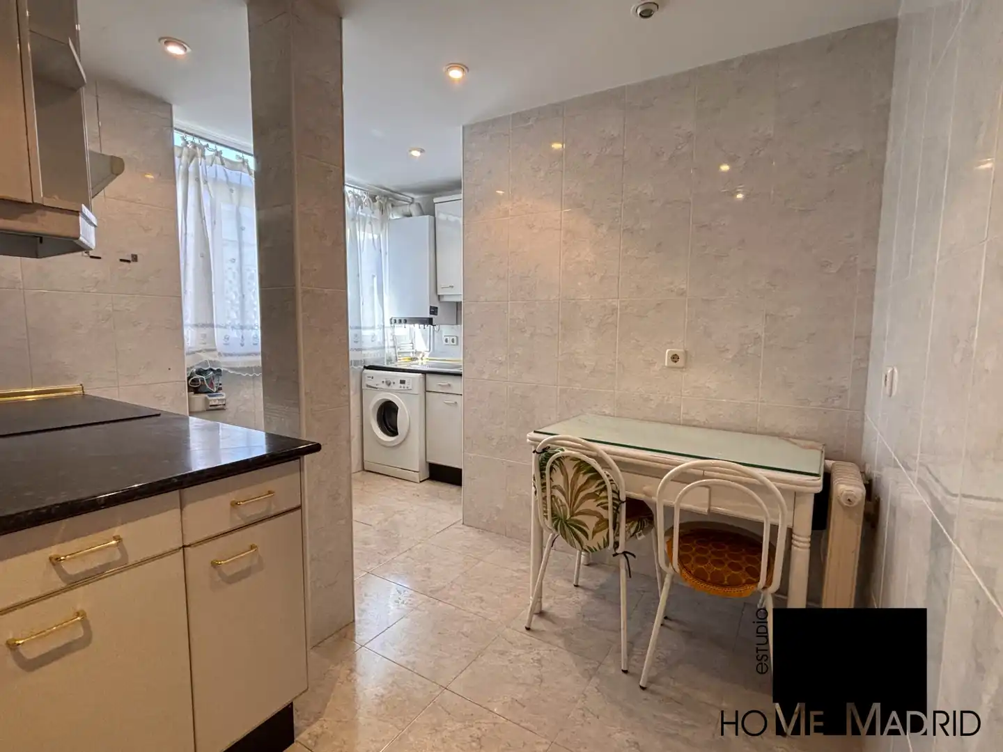 Kitchen of Flat for sale in Collado Villalba  with Heating, Parquet flooring and Terrace
