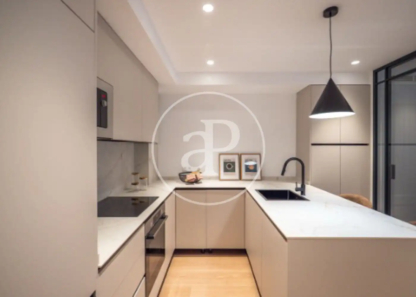 Kitchen of Flat for sale in Madrid  with Air Conditioner, Heating and Furnished