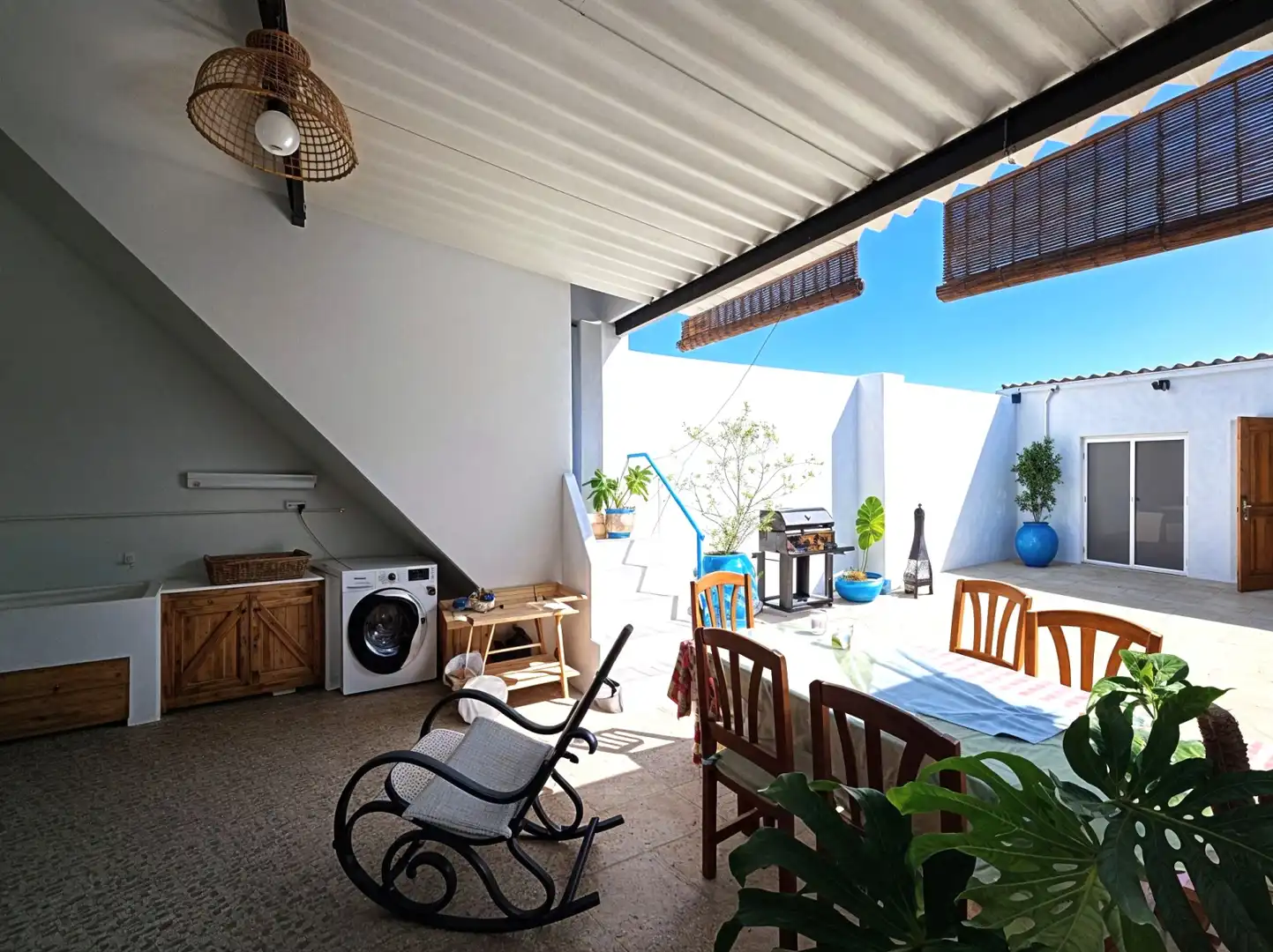 Terrassa de Casa o xalet en venda en Sueca amb Aire condicionat, Jardí privat i Terrassa