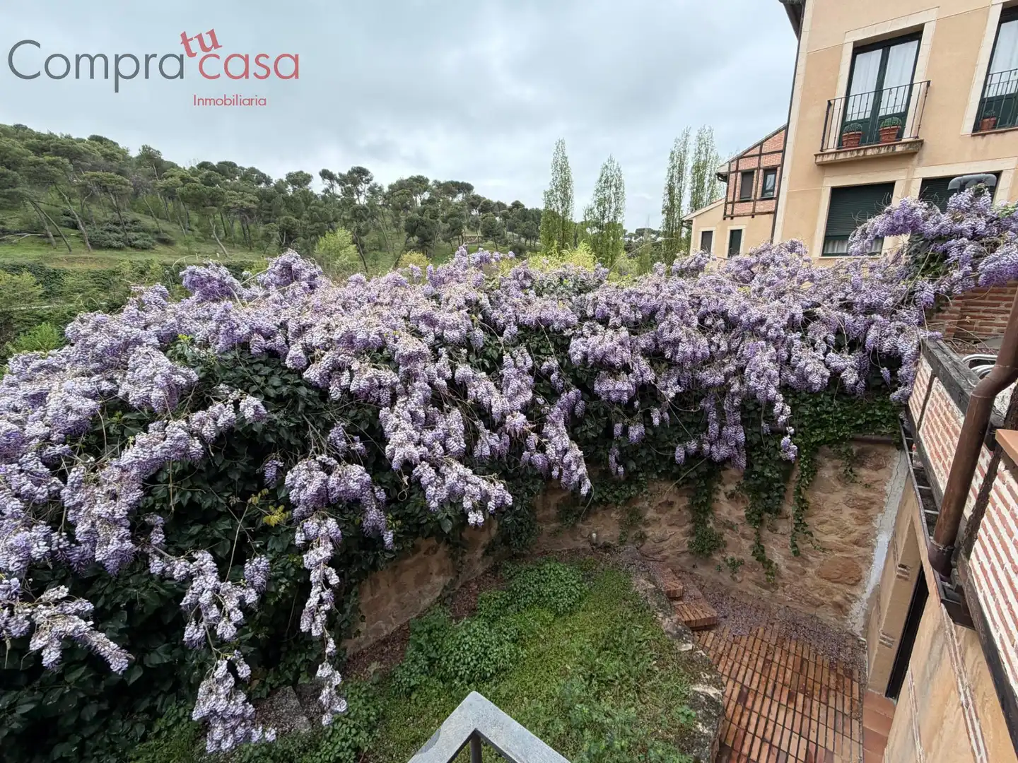 Garden of Houses for rent in Segovia Capital  with Heating, Private garden and Storage room