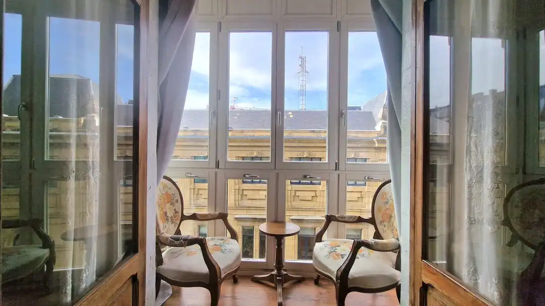Terraza de Piso en venta en Donostia - San Sebastián  con Calefacción y Balcón