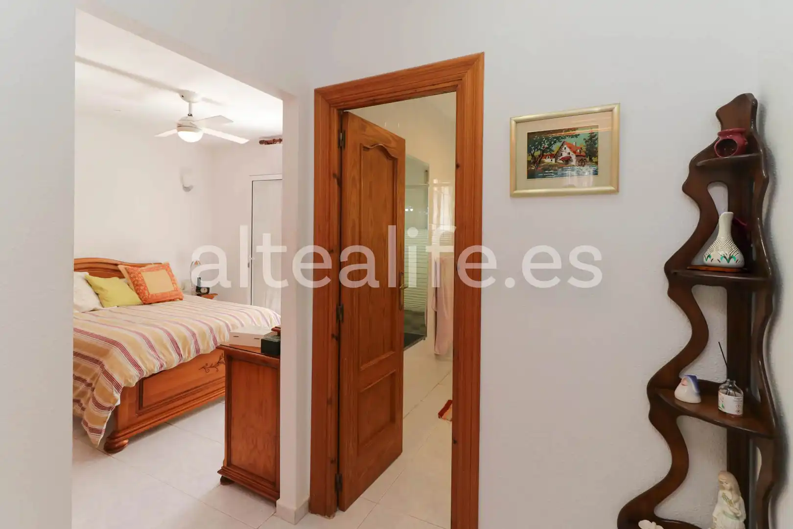 Bedroom of Houses for sale in L'Alfàs del Pi  with Air Conditioner, Private garden and Terrace
