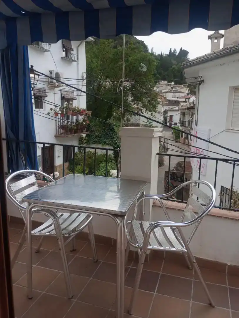 Terraza de Casa adosada de alquiler en Cazorla con Aire acondicionado, Amueblado y Horno