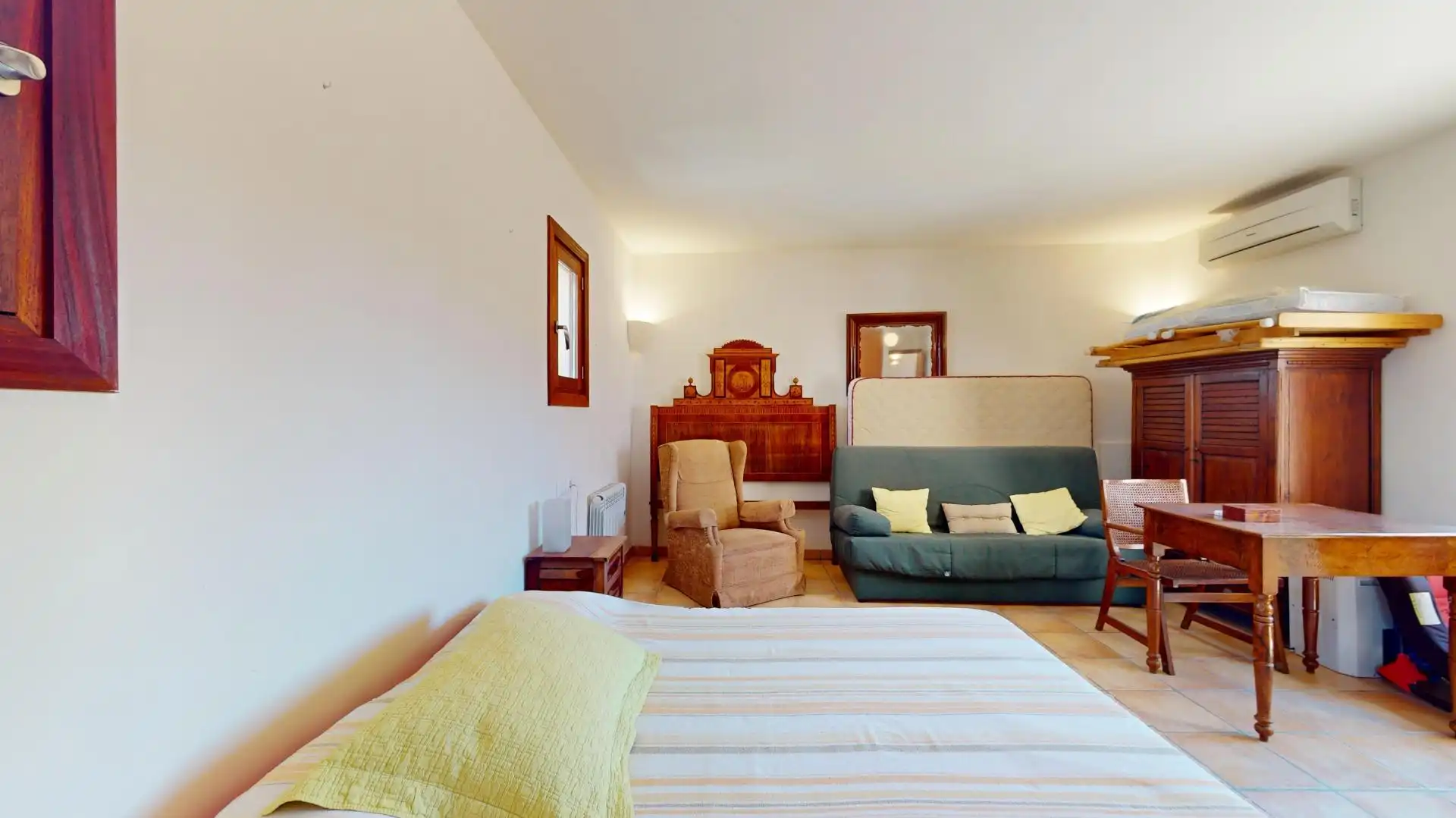 Dormitori de Casa o xalet en venda en  Palma de Mallorca amb Aire condicionat, Jardí privat i Terrassa