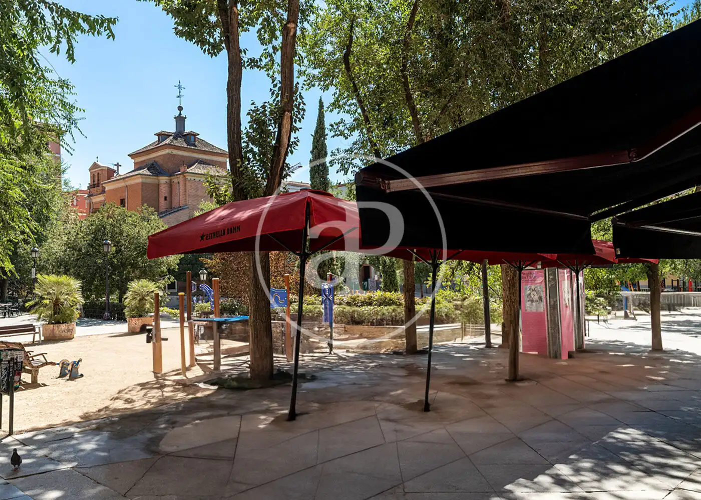 Exterior view of Flat for rent in Madrid  with Air Conditioner, Heating and Furnished