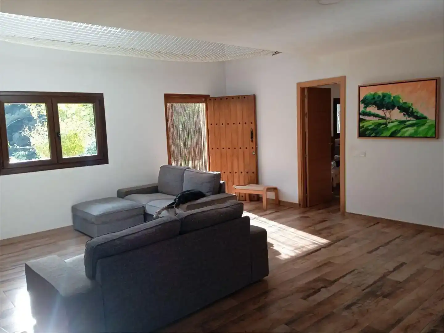 Sala de estar de Finca rústica en venta en Genalguacil con Jardín privado