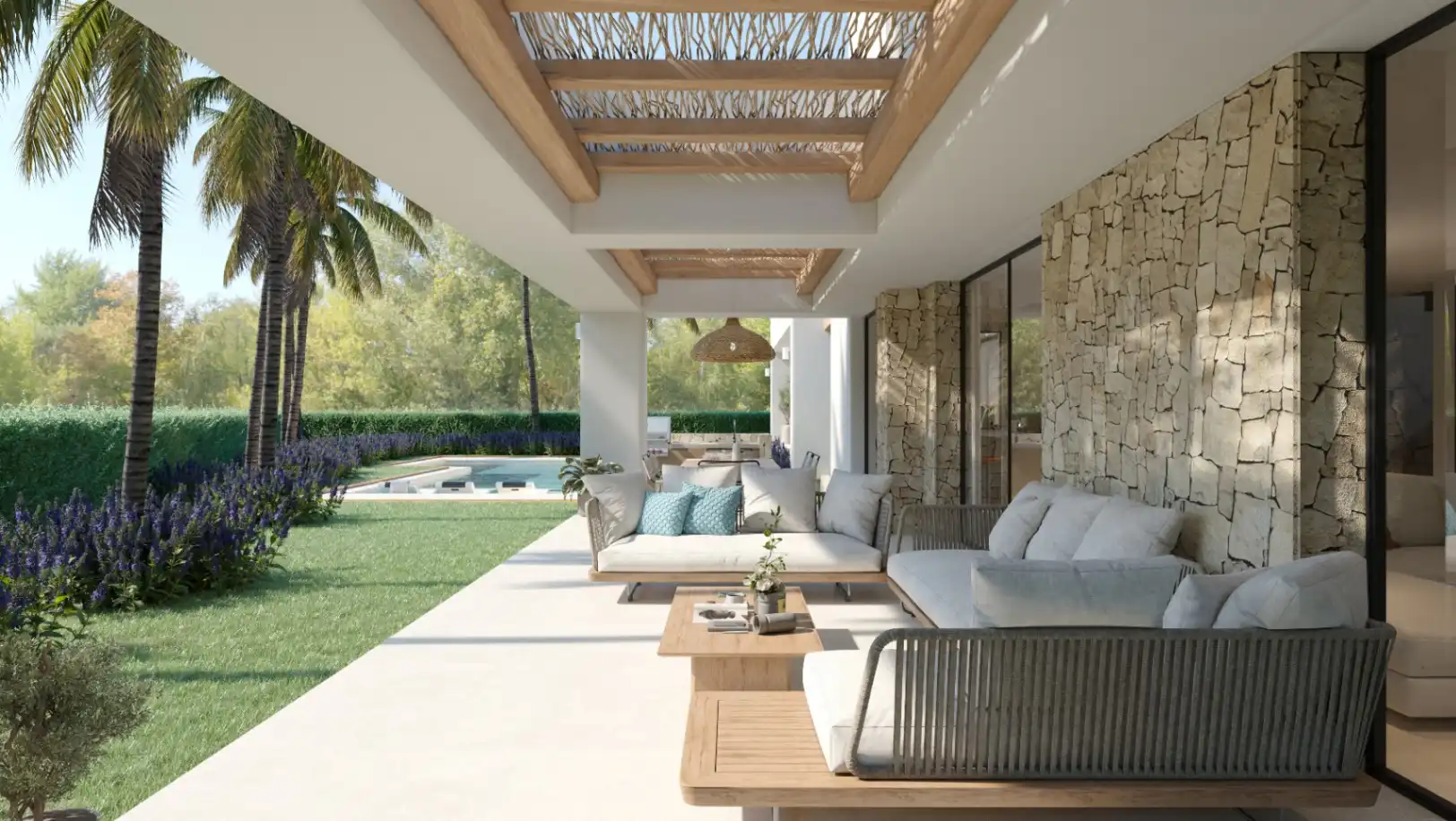 Terraza de Casa o chalet en venta en Jávea / Xàbia con Aire acondicionado, Calefacción y Jardín privado
