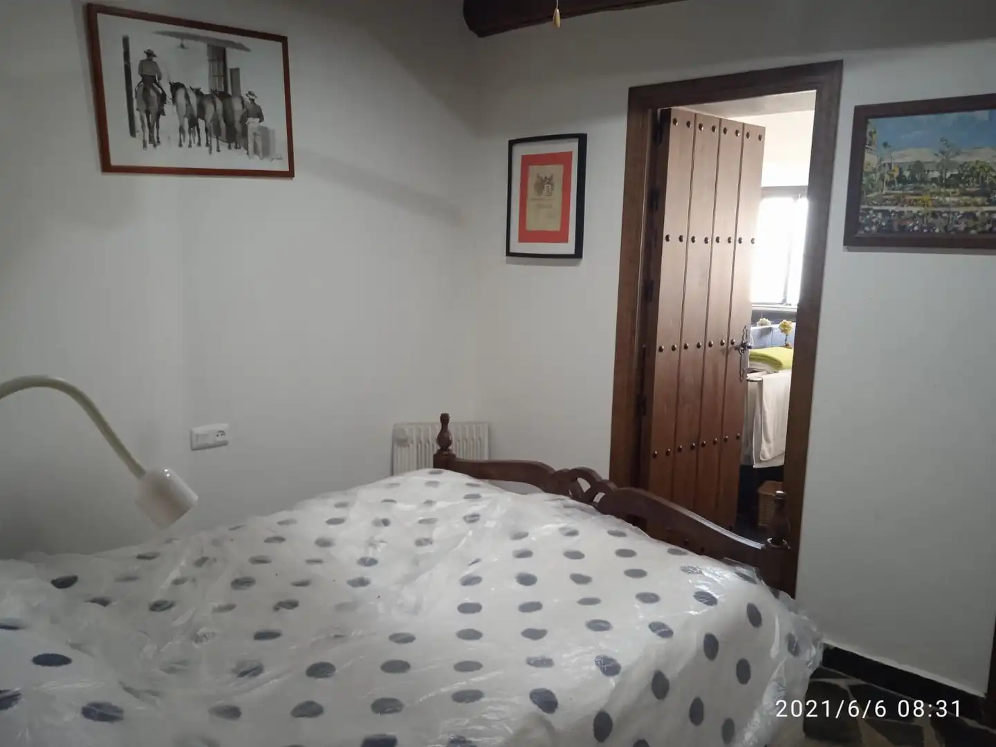 Habitación de Finca rústica en venta en Aracena con Aire acondicionado, Jardín privado y Parquet