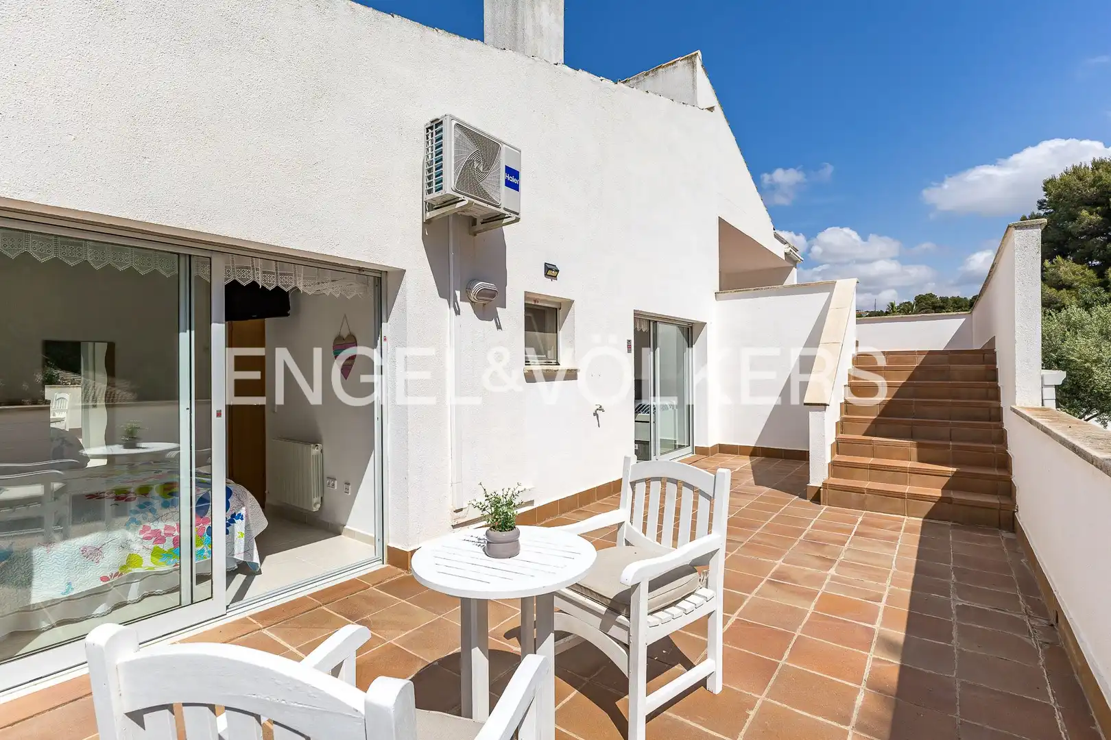 Terraza de Casa o chalet en venta en Calafell con Aire acondicionado, Calefacción y Jardín privado