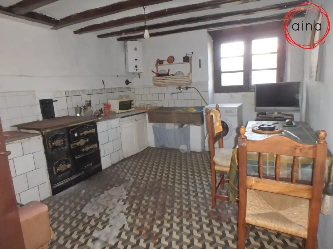 Cocina de Casa o chalet en venta en Guesálaz / Gesalatz con Balcón
