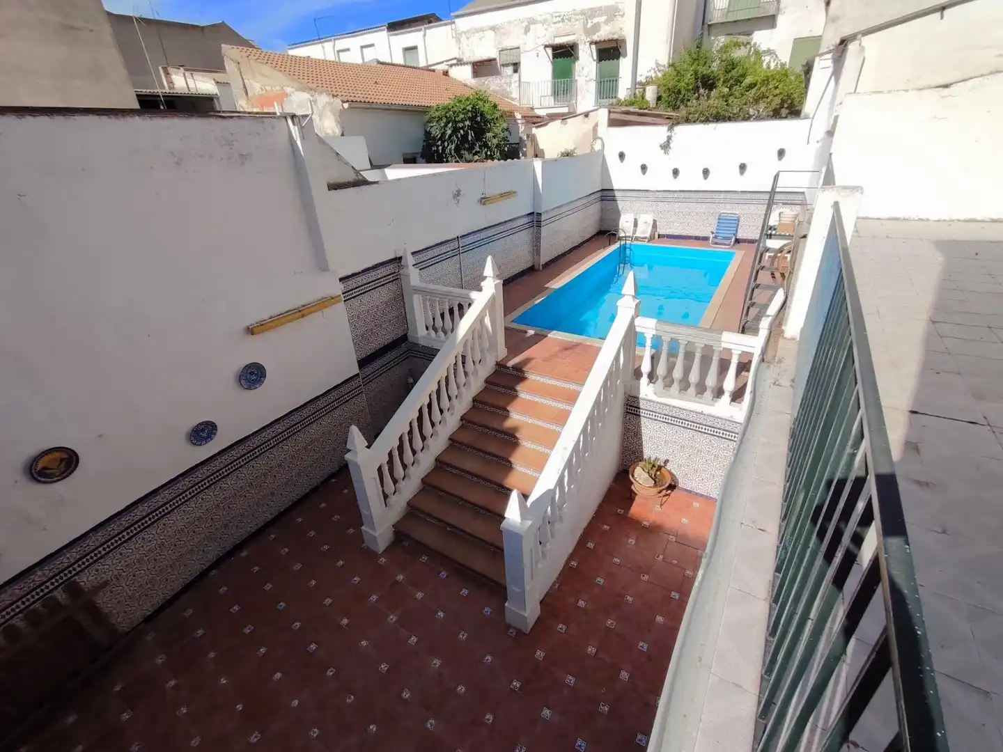 Piscina de Casa adosada en venta en Mancha Real con Jardín privado, Terraza y Piscina