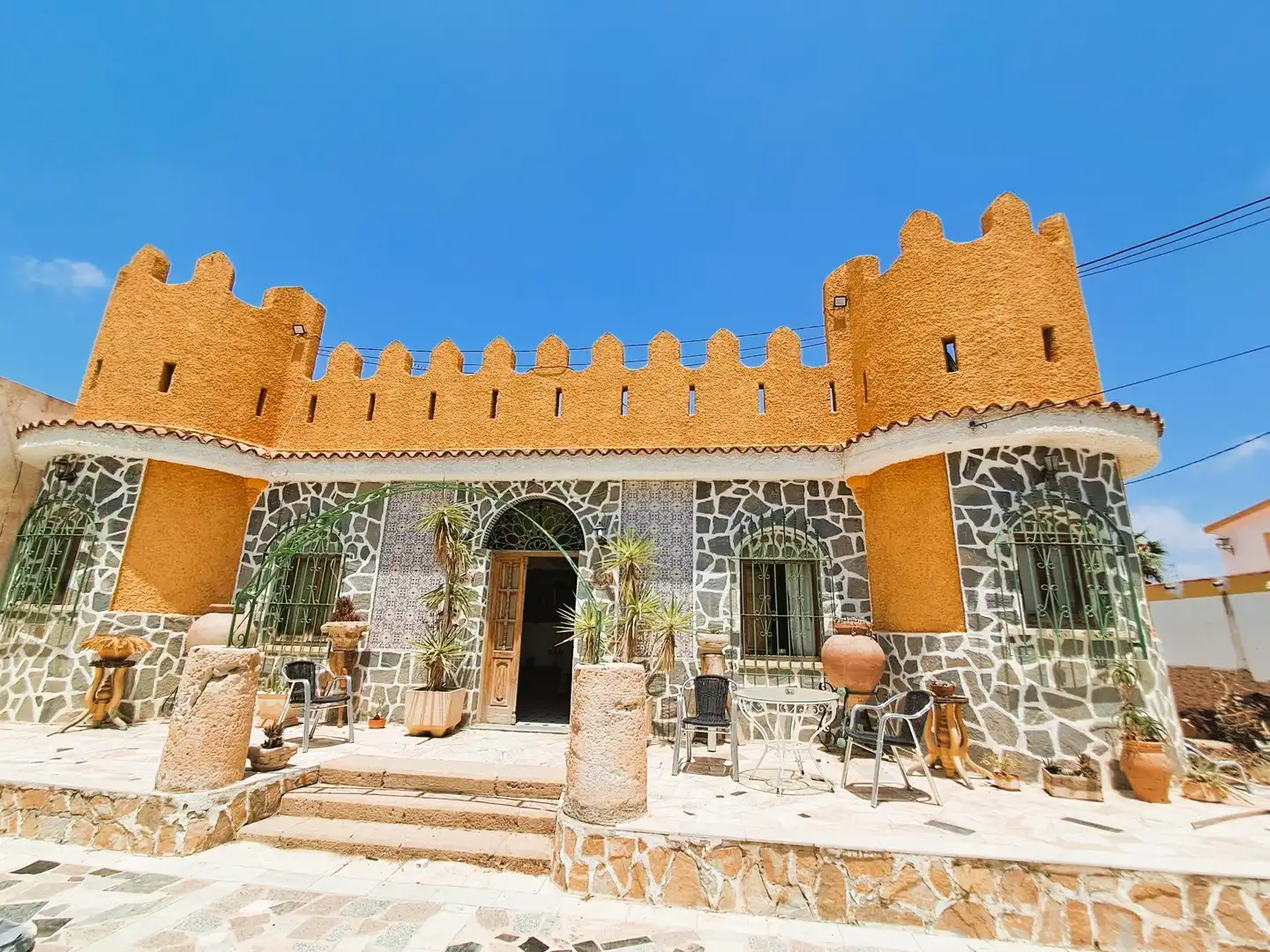 Außenansicht von Country house zum Verkauf in Águilas mit Klimaanlage, Heizung und Privatgarten