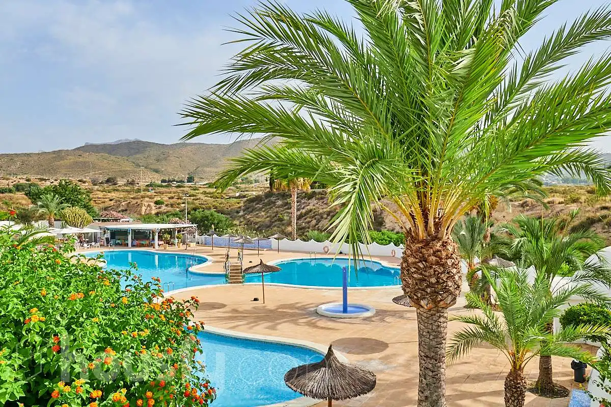 Swimming pool of Flat for rent in El Campello  with Air Conditioner, Heating and Terrace