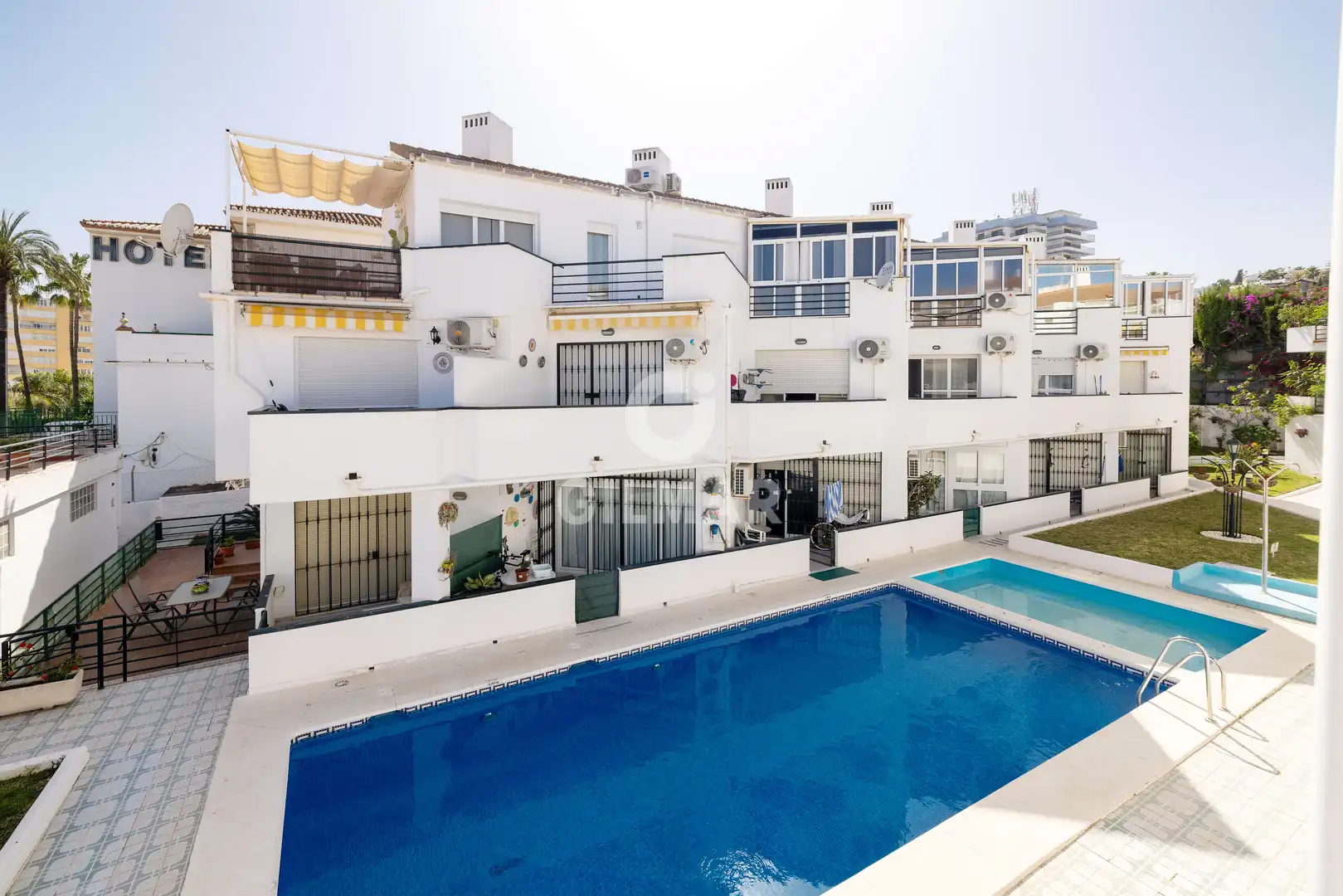 Exterior view of Flat for sale in Torremolinos  with Private garden, Storage room and Swimming Pool