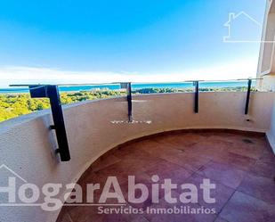 Terrace of Flat for sale in  Valencia Capital  with Private garden, Storage room and Balcony