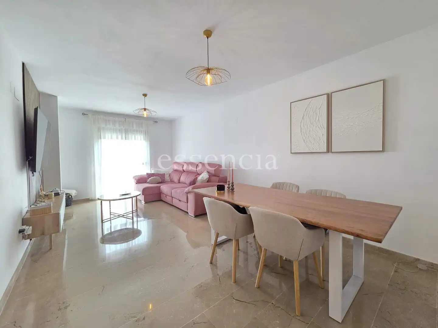 Living room of Flat for sale in Beniarjó  with Air Conditioner and Balcony