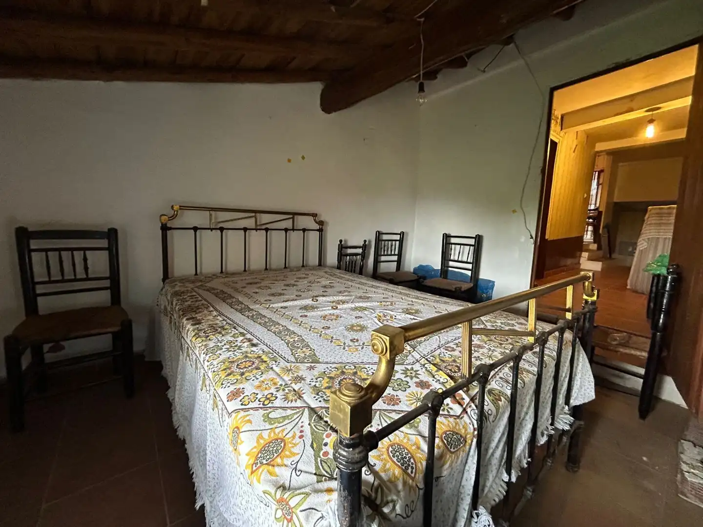 Bedroom of Houses for sale in Perales del Puerto  with Storage room