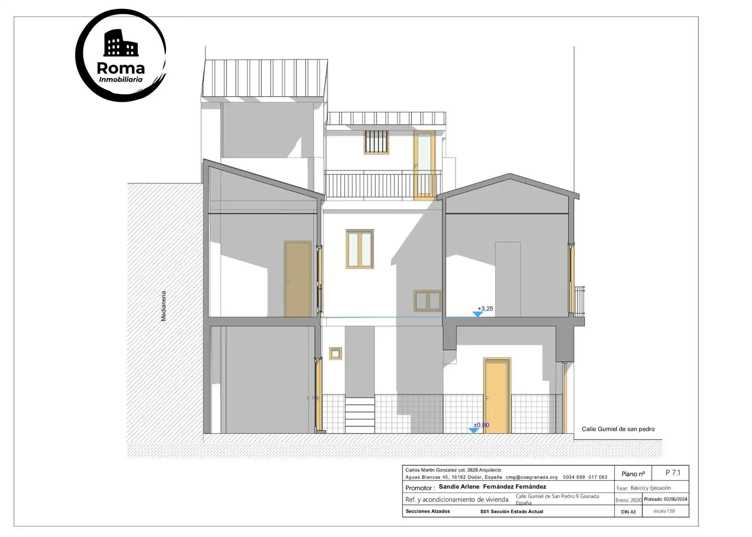 Reihenhaus mit Terrasse zum Verkauf in Albaicín, imagen 4