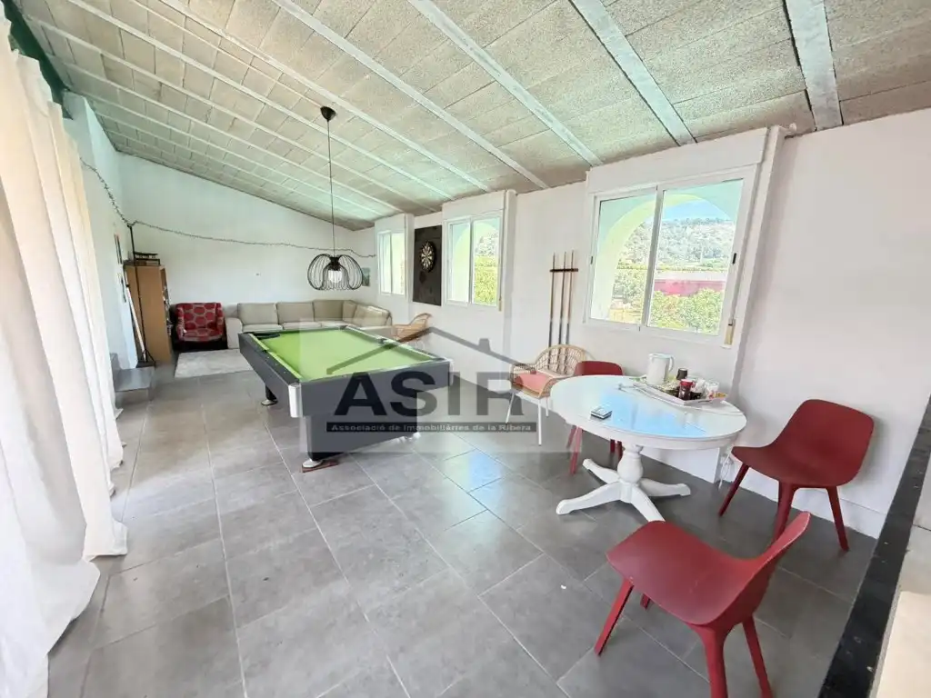 Sala de estar de Casa o chalet en venta en Alzira con Terraza y Piscina