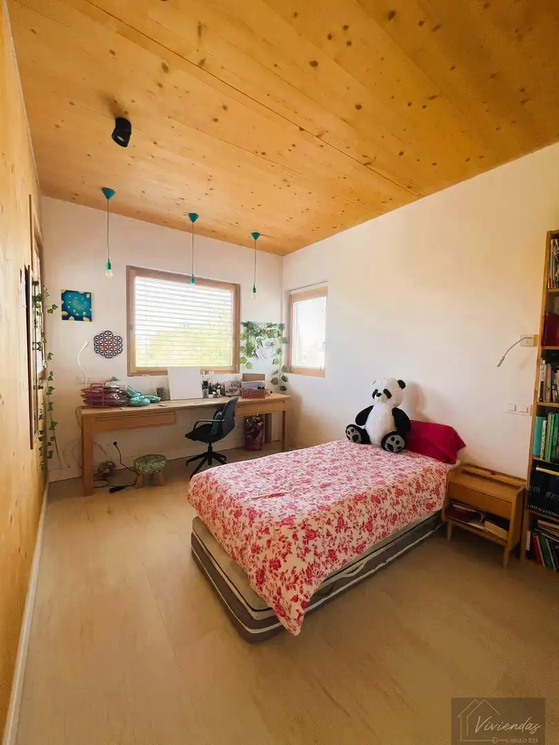 Bedroom of Houses for sale in Villanueva de la Cañada  with Heating, Terrace and Balcony