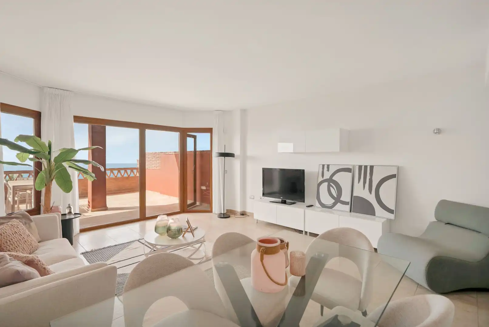 Sala d'estar de Àtic en venda en Benalmádena amb Terrassa