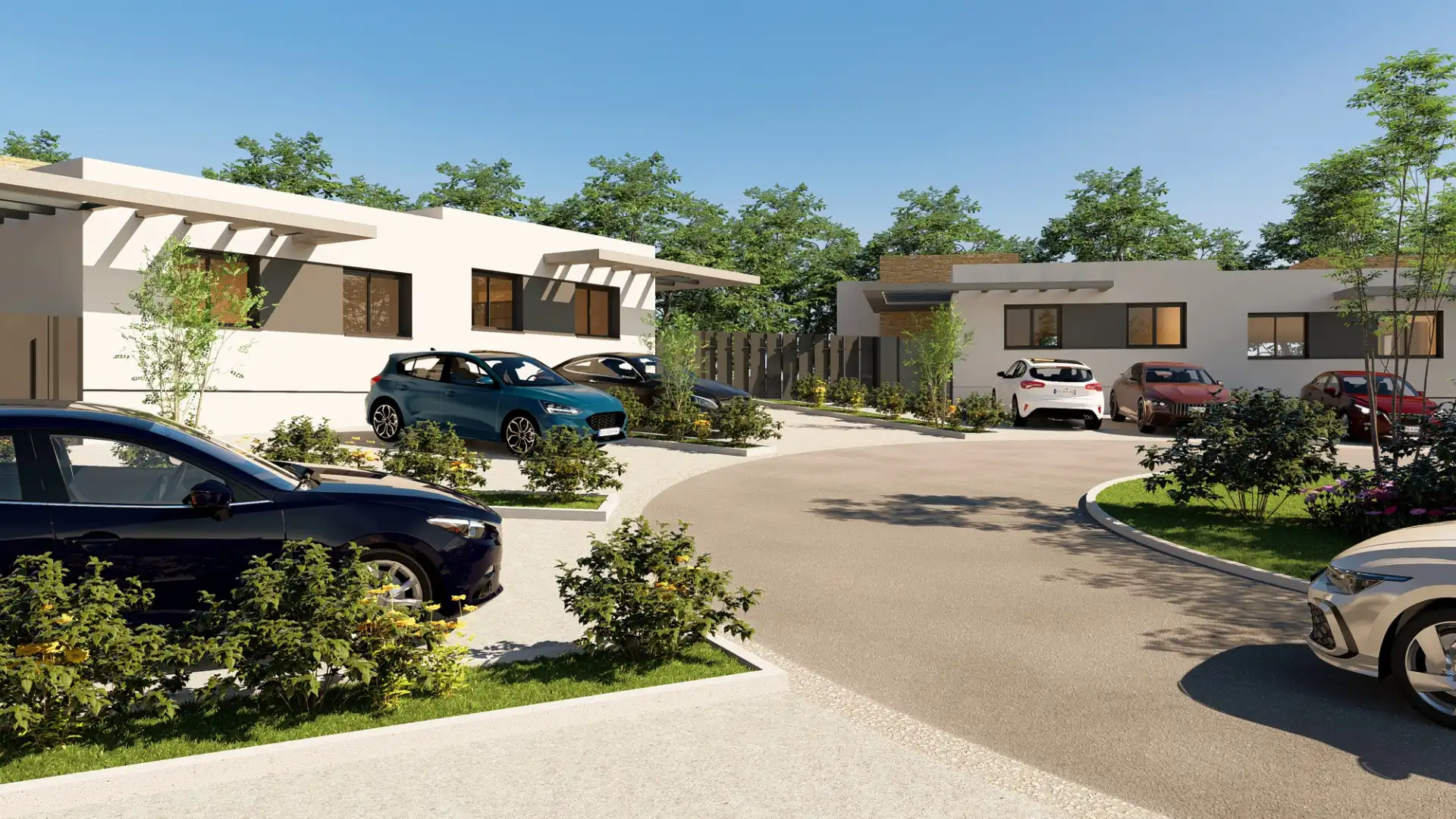 Vista exterior de Casa o xalet en venda en Sevilla la Nueva amb Jardí privat