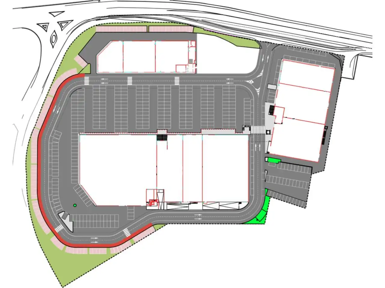 Parking of Commercial properties for rent in Pinto  with Alarm