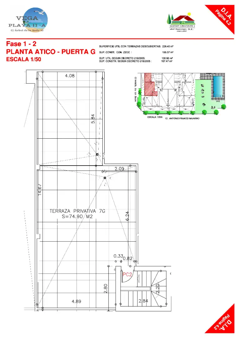Àtic amb piscina en venda a Calle Árbol de la Seda 10, imagen 2