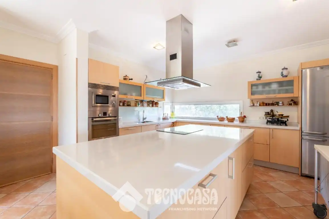 Cocina de Casa o chalet en venta en Hoyo de Manzanares con Calefacción y Piscina