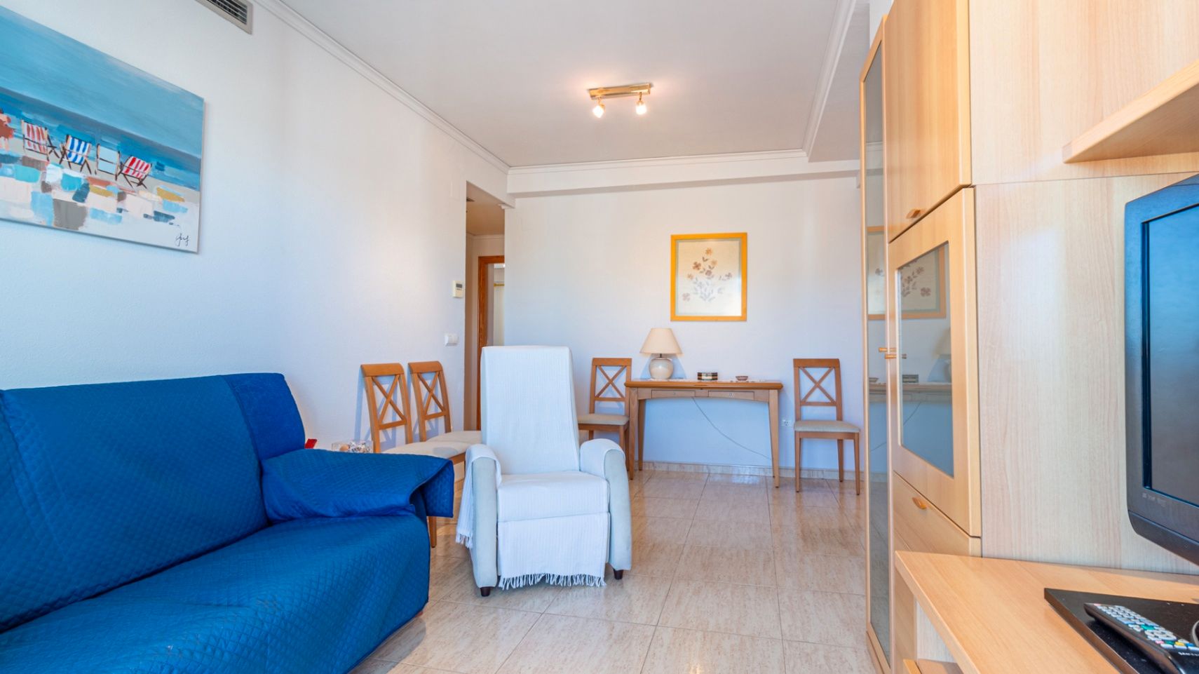 Habitación de Apartamento en venta en Piles con Aire acondicionado, Calefacción y Jardín privado