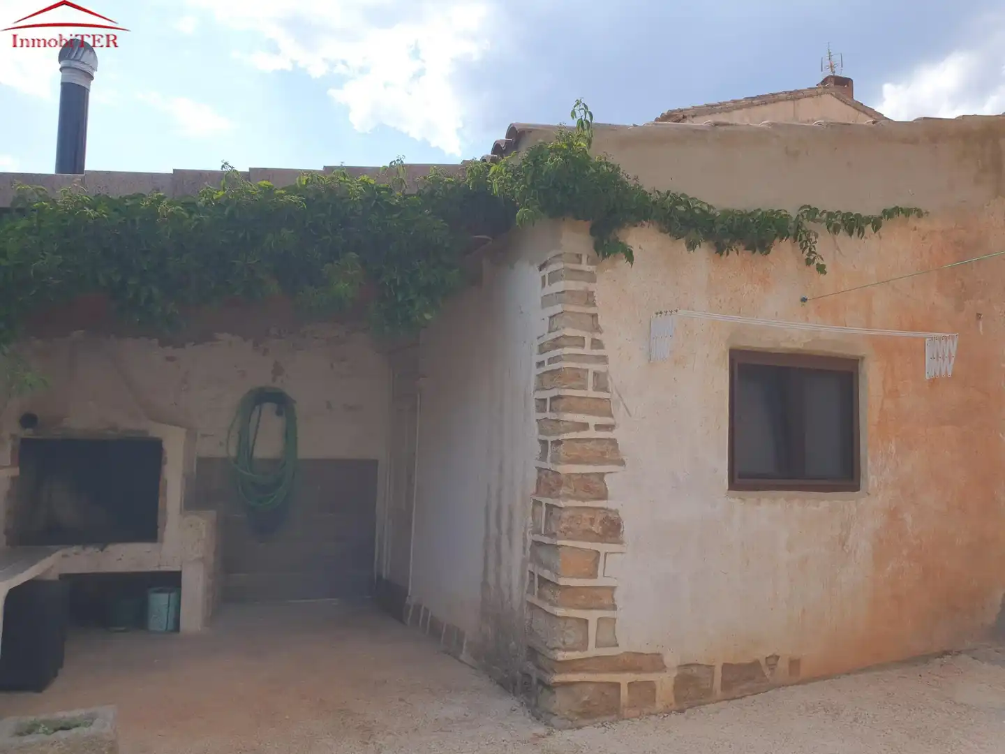Vista exterior de Casa o chalet en venta en Rubiales con Calefacción, Jardín privado y Trastero