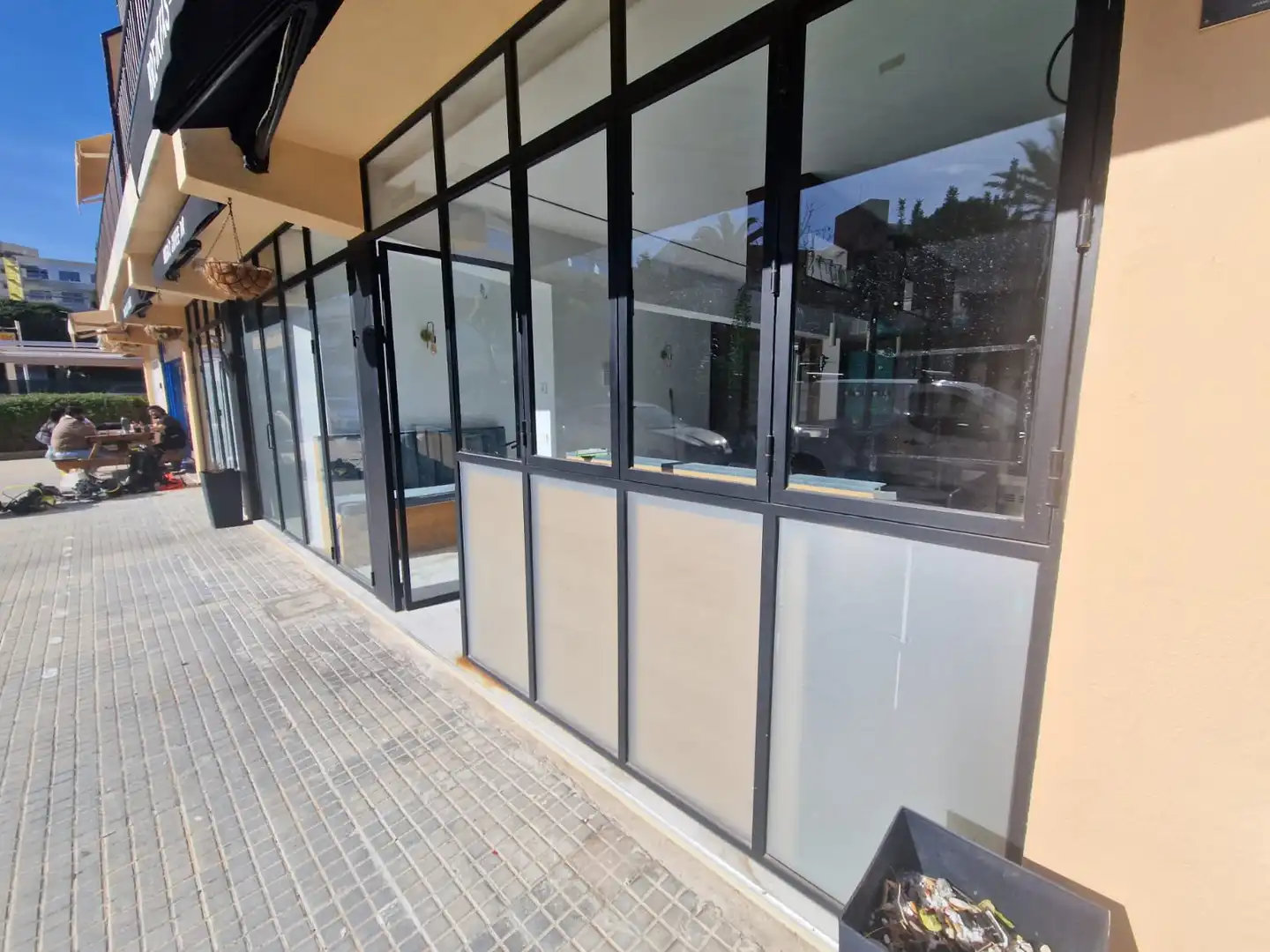 Terrasse von Geschaftsraum zum Verkauf in Calvià mit Klimaanlage, Heizung und Terrasse