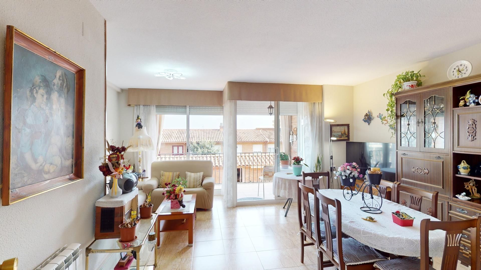 Living room of Single-family semi-detached for sale in Sabadell  with Heating and Terrace