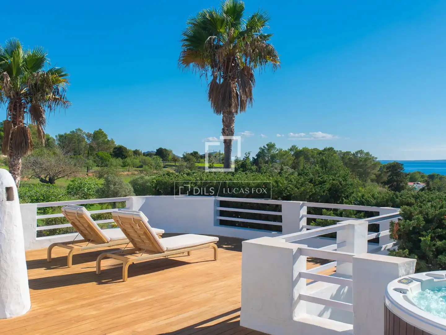 Terraza de Casa o chalet en venta en Sant Josep de sa Talaia con Aire acondicionado, Jardín privado y Terraza