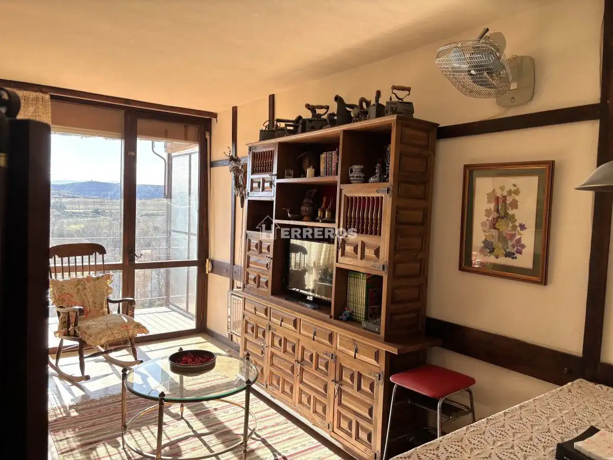 Sala de estar de Apartamento en venta en Lanciego / Lantziego con Calefacción, Terraza y Amueblado