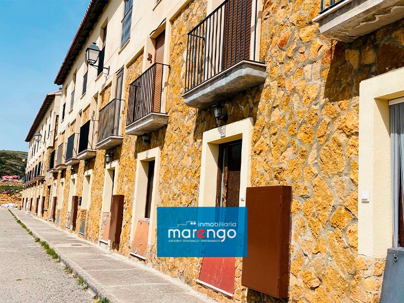 Exterior view of Single-family semi-detached for sale in Valdelinares  with Storage room, Furnished and Balcony