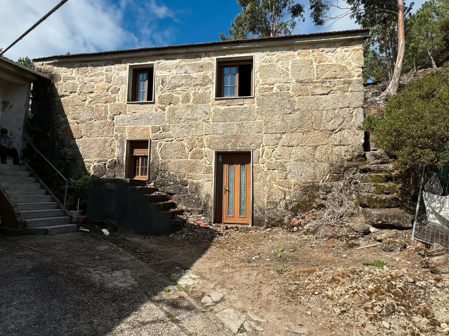 Vista exterior de Casa o xalet en venda en Covelo