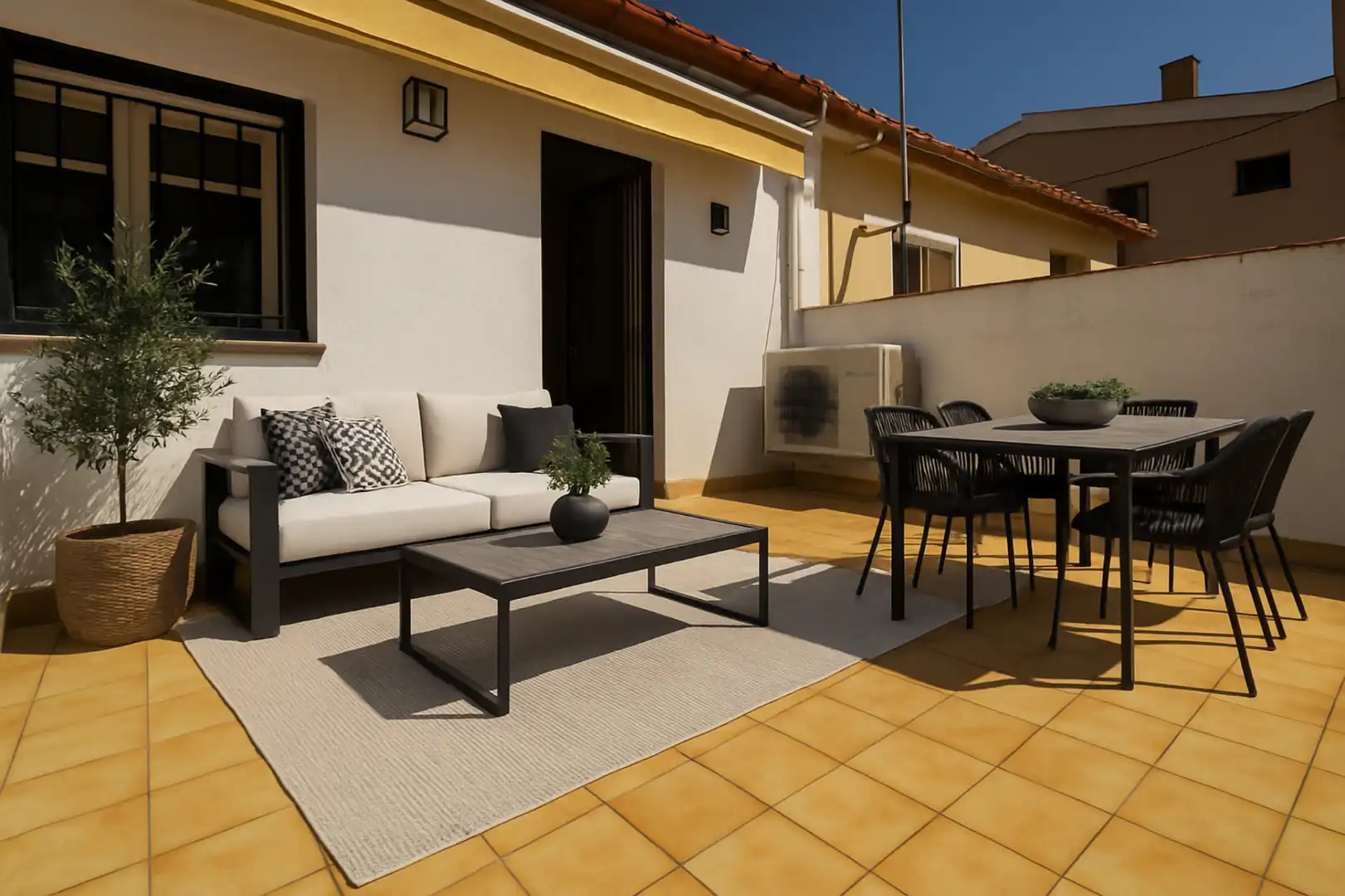 Terraza de Casa adosada en venta en Barcelona con Aire acondicionado y Terraza