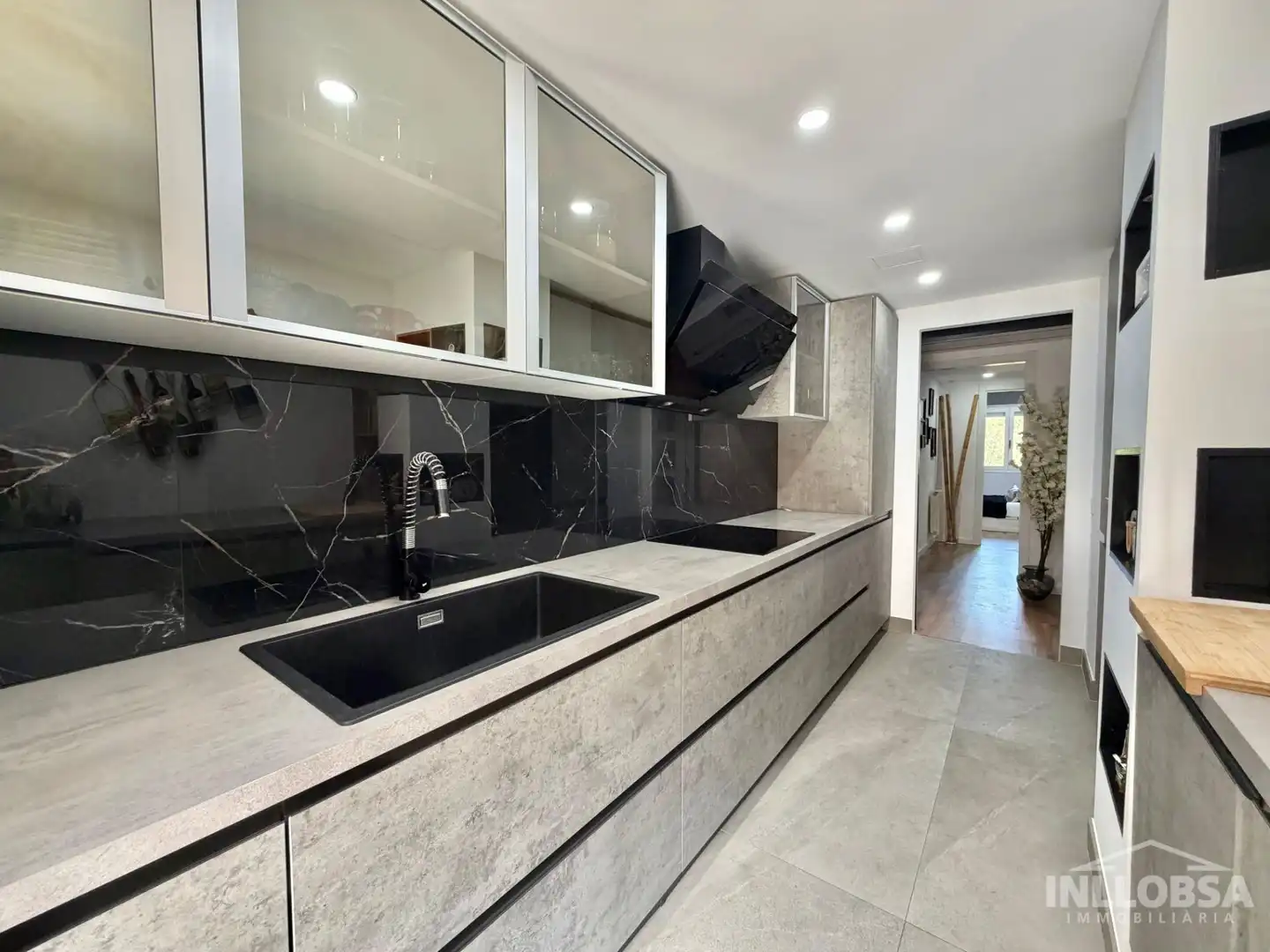 Cocina de Piso en venta en Manresa con Calefacción, Parquet y Terraza