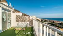 Terrassa de Casa adosada en venda en Sitges amb Terrassa, Traster i Piscina