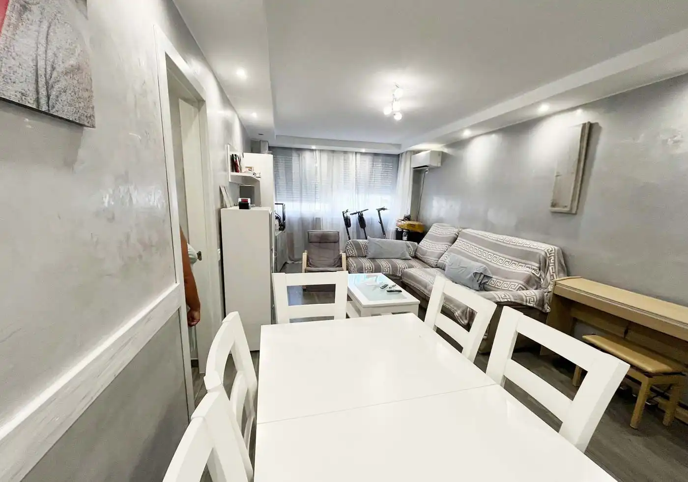 Außenansicht von Wohnung zum Verkauf in Málaga Capital mit Klimaanlage, Parkett und Möbliert