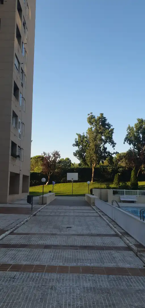 Garden of Flat for sale in Madrid  with Heating, Private garden and Parquet flooring
